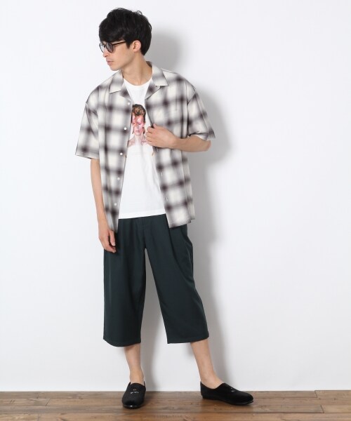 RAGEBLUE(レイジブルー)の「<大人気アイテム>ガウチョパンツ2(パンツ・ブラック/グレー)」の10枚目の写真