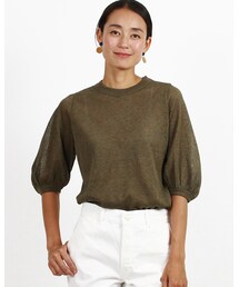45R（フォーティファイブアール）の「ギマニットギャザーTシャツ
