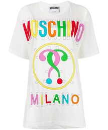 MOSCHINO | Moschino - ロゴプリント Tシャツ - women - コットン - XXS(Tシャツ/カットソー)