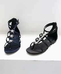 SOVOMALL | スター装飾グラディエーターサンダル(サンダル)