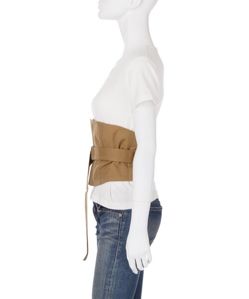 Ungrid（アングリッド）の「2wayベルトビスチェ（トップス・レディース・ブラック/キャメル・F）」の9枚目の写真