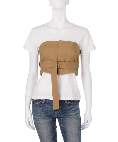 Ungrid（アングリッド）の「2wayベルトビスチェ（トップス・レディース・ブラック/キャメル・F）」の16枚目の写真