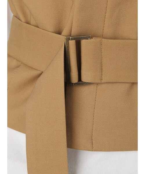 Ungrid（アングリッド）の「2wayベルトビスチェ（トップス・レディース・ブラック/キャメル・F）」の14枚目の写真