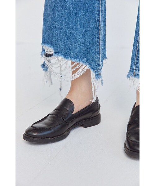 DL1961   （-）の「DL1961 Hepburn High-Rise Distressed Wide-Leg Jean（デニムパンツ・レディース・Blue・24/25/26/27/28/29/30/31/32）」の7枚目の写真