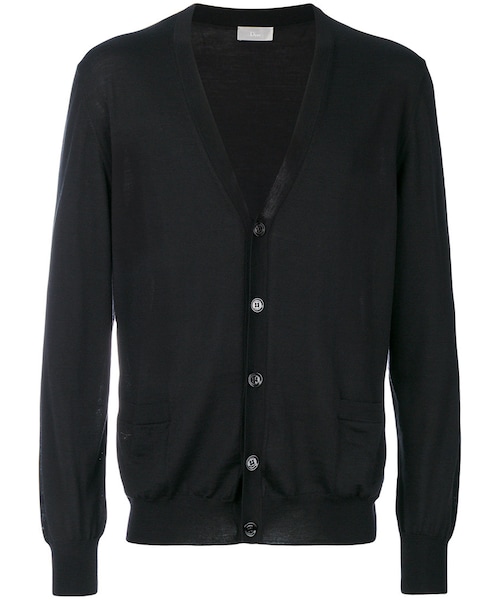 Dior HOMME カーディガン 黒 ディオールオム カーディガン Dior HOMME