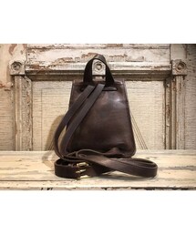 ◎vintage⭐︎COACH レザー トーンロック リュック ブラウン オールドコーチ ☆USA製 レザー ターンロック リュックサック