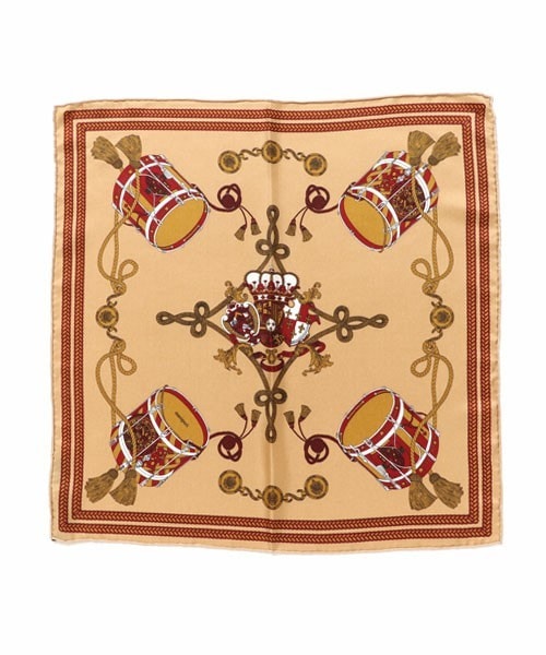 manipuri（マニプリ）の「manipuri ドラム柄スカーフ/DRUM（バンダナ