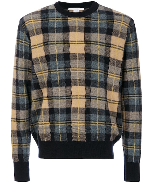 ステラマッカートニー　ニット　チェック ステラマッカートニー チェックニット