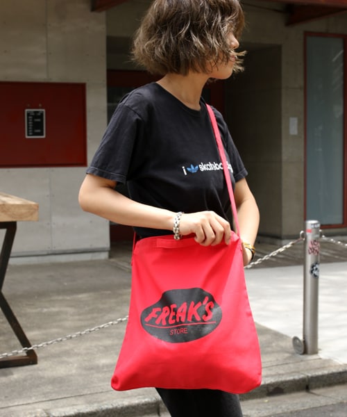 FREAK'S STORE（フリークスストア）の「【WEB限定】F'S 2WAY ロゴトートバッグ（バッグ・ナチュラル/ブラック/レッド/ネイビー・ONE SIZE）」の16枚目の写真