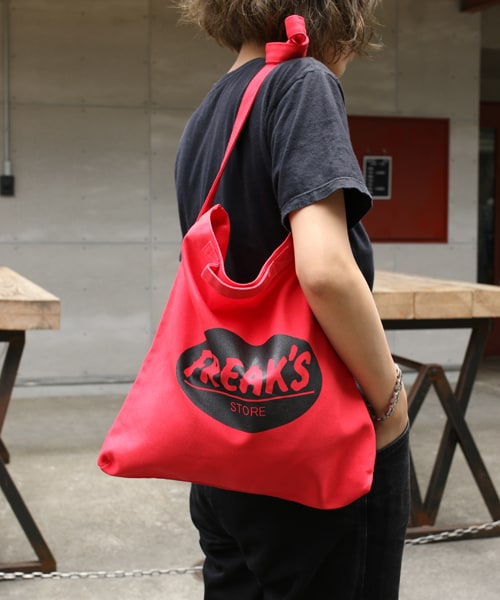 FREAK'S STORE（フリークスストア）の「【WEB限定】F'S 2WAY ロゴトートバッグ（バッグ・ナチュラル/ブラック/レッド/ネイビー・ONE SIZE）」の14枚目の写真