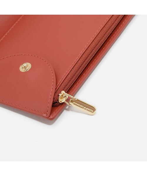 CHARLES & KEITH（チャールズ & キース）の「FRONT FLAP WALLET（財布/小物・レディース・Other・Black/Brown/Brick/Ivory/Teal/XS）」の4枚目の写真