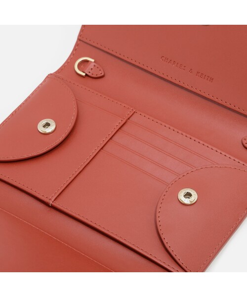 CHARLES & KEITH（チャールズ & キース）の「FRONT FLAP WALLET（財布/小物・レディース・Other・Black/Brown/Brick/Ivory/Teal/XS）」の5枚目の写真