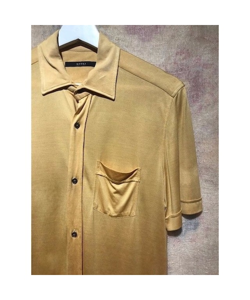 GUCCI（グッチ）の「GUCCI シルクシャツ（シャツ/ブラウス）」 - WEAR