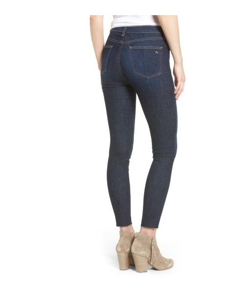 rag & bone（ラグアンドボーン）の「Women's Rag & Bone/jean High Waist Skinny Ankle Jeans（デニムパンツ・レディース・Blue・23/24/25/26/27/28/29/30/31/32）」の5枚目の写真