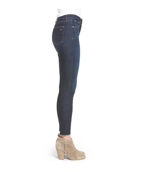 rag & bone（ラグアンドボーン）の「Women's Rag & Bone/jean High Waist Skinny Ankle Jeans（デニムパンツ・レディース・Blue・23/24/25/26/27/28/29/30/31/32）」の4枚目の写真