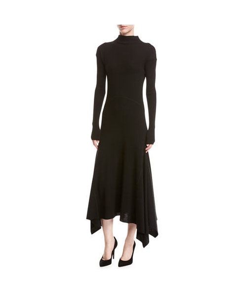 theory（セオリー）の「Theory Rib-Knit Panel Handkerchief-Hem