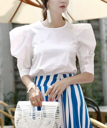 DINT | セレブパフブラウス(シャツ/ブラウス)