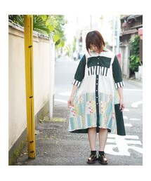 NIRAME.CO | ギフトふわワンピしゃつ ~グリーンりん~(ワンピース)