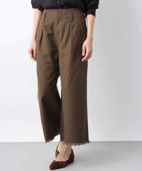 LEPSIM（レプシィム）の「ツイルフリンジワイドパンツ（）」 - WEAR