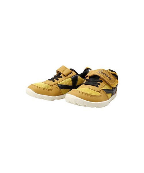 RADCHAP（ラッドチャップ）の「IFMEコラボメッシュスニーカー（スニーカー・キッズ・カラシ/エンジ/ブラック・15-19）」の2枚目の写真