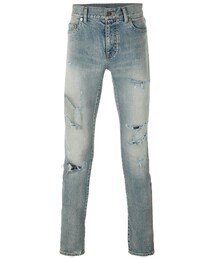 Saint Laurent | Saint Laurent - ダメージスキニージーンズ - men - コットン/スパンデックス - 31(デニムパンツ)