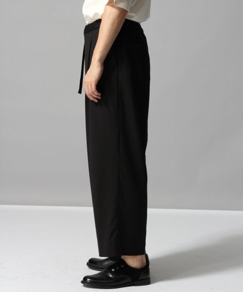 HARE（ハレ）の「ラップワイドパンツ（パンツ・ブラック/グレー）」の5枚目の写真