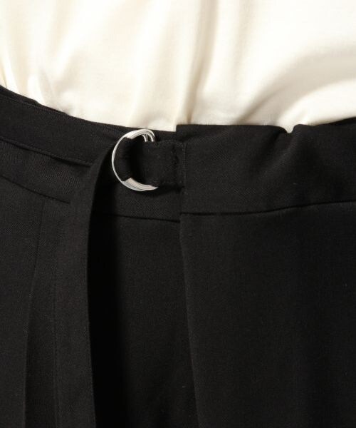 HARE（ハレ）の「ラップワイドパンツ（パンツ・ブラック/グレー）」の7枚目の写真