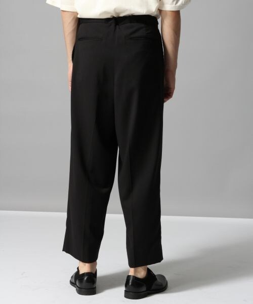 HARE（ハレ）の「ラップワイドパンツ（パンツ・ブラック/グレー）」の6枚目の写真