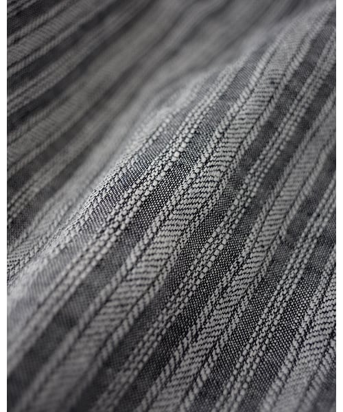 45R（フォーティファイブアール）の「リネン先染めブラウス