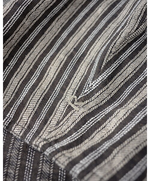 45r リネン先染めブラウス