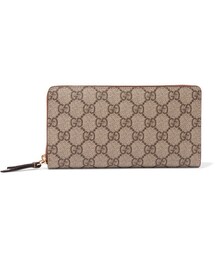 GUCCI | Gucci - Coated-canvas Continental Wallet - Beige(財布)