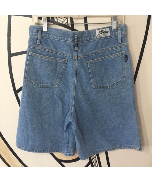 キュウリガン（キュウリガン）の「【個性的】90s ディズニー プリント ヴィンテージ デニム ハーフパンツ（その他パンツ・メンズ・その他）」の2枚目の写真