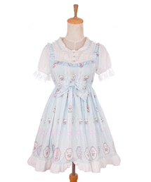 Bobon21 | SweetBunny&Catパフスリワンピース(ワンピース)