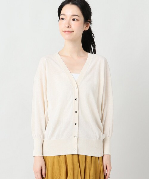 ※専用　　　　　　　新品✨IÉNA イエナ　リネン混　クルーネックカーディガン PARIGI クルーネックカーディガン（カーディガン）｜IENA