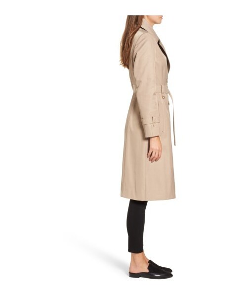 VIA SPIGA（ヴィアスピーガ）の「Women's Via Spiga Double Breasted Trench Coat（ジャケット/アウター・レディース・Beige・Large/Medium/Small/X-Large/X-Small）」の4枚目の写真