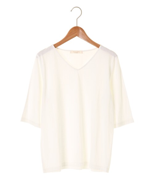 Green　Parks（グリーンパークス）の「【WEB先行予約】SET2点 インナー+ペイズリー柄シャツディガン（トップス・ブラック/ボルドー/グリーン・F）」の9枚目の写真