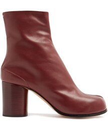 Maison Margiela | MAISON MARGIELA Tabi split-toe leather ankle boots(ブーツ)