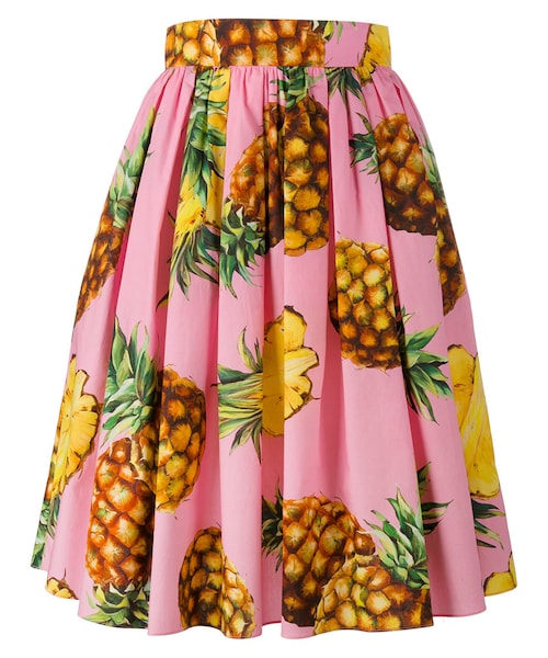 Dolce & Gabbana PATTERNED SKIRT パターン スカート 柄物 春夏 26511872_57293710_600.jpg