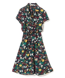 GRL | レトロフラワーシャツワンピース(ワンピース)