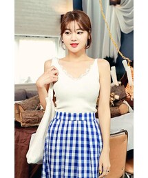 HOTPING | レースⅤネックタンクトップ(タンクトップ)