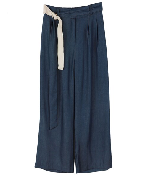 DINT（ディント）の「エルボテンセル配色ストラップスレックス（その他パンツ・レディース・Light Blue/Deep Blue・one(44~66size)）」の3枚目の写真