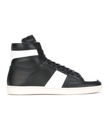 Saint Laurent | Saint Laurent - Court SL-10 ハイカットスニーカー - men - レザー/rubber - 41(スニーカー)