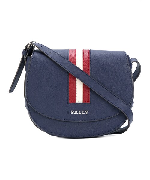 BALLY（バリー）の「Bally - ストライプパネル 斜めがけバッグ - women