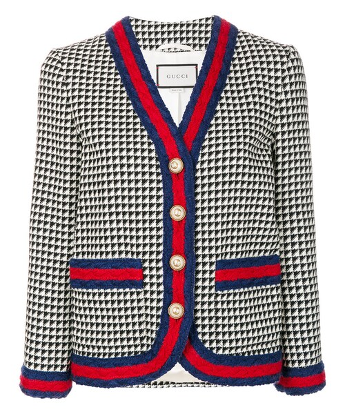 Gucci(グッチ)の「Gucci - GG Web ツイードジャケット - women