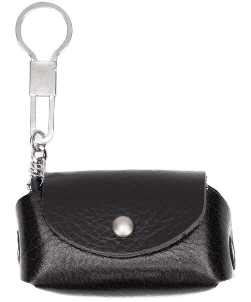 Hender Scheme 黒 レザー キーホルダー Hender Scheme ブラックレザー