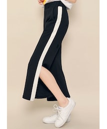 HOTPING | スリットラインワイドパンツ(その他パンツ)