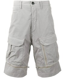 STONE ISLAND SHADOW PROJECT | Stone Island Shadow Project - cargo pocket shorts - men - コットン/スパンデックス - 48(カーゴパンツ)