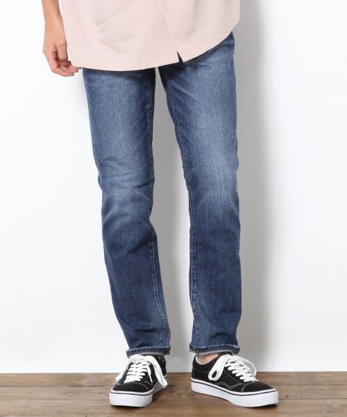 RAGEBLUE（レイジブルー）の「コーンミルズデニムスリムパンツ（パンツ・グレー/ライトブルー/ブルー/ネイビー）」の3枚目の写真