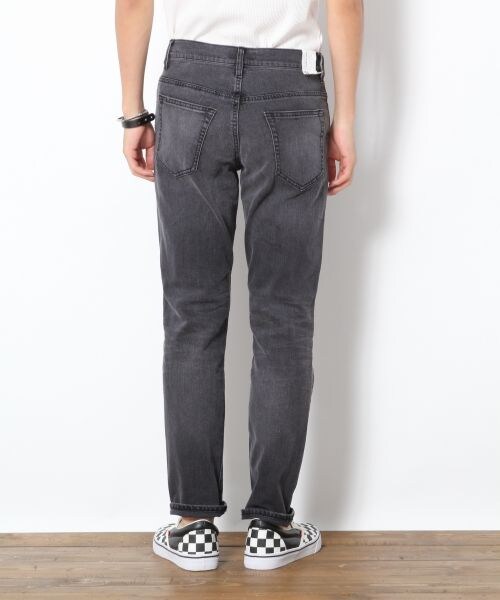 RAGEBLUE（レイジブルー）の「コーンミルズデニムスリムパンツ（パンツ・グレー/ライトブルー/ブルー/ネイビー）」の6枚目の写真