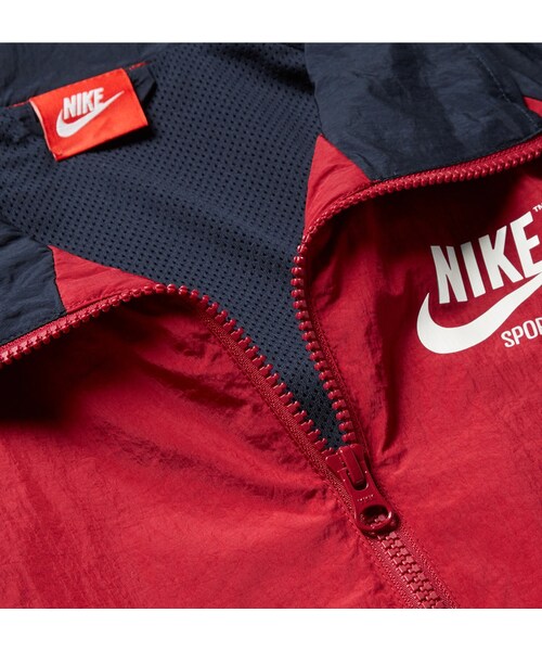 NIKE（ナイキ）の「Nike Sportswear Colour-Block Shell Half-Zip Jacket（テーラードジャケット・メンズ・Blue・L/XXL/XXXL）」の3枚目の写真